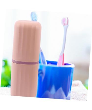 Shop Minkissy 2pcs Travel Wash Cup & Toothbrush Container - Essential Bathroom Accessories - Buy Online on GoSupps.com