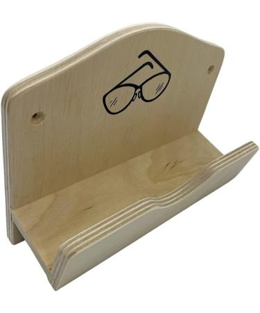 Davartis Sauna Glasses Holder - Wooden Glasses Rack with Picture Motif | 1 PC - International Shipping - Buy Online on GoSupps.com