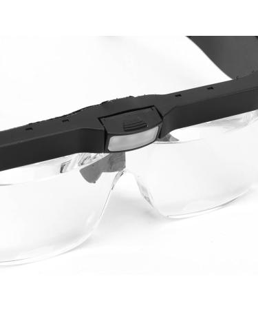 Head Mounted Magnifying Glasses Headband Magnifying Glasses Simple Use 3.7V 3 LED Light for Home Reading Room - Buy Online on GoSupps.com