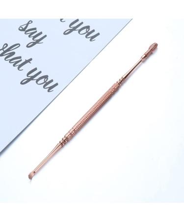 5Pcs Spiral Ear Wax Remover Set - Stainless Steel Ear Cleansing Tools for Adults | Rose Gold Ear Picks Scoop - Buy Online on GoSupps.com