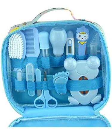 13pcs Moonvvin Baby Care Kit Set - Essential Newborn Grooming Accessories for Home and Travel - Pink - Buy Online on GoSupps.com