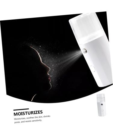 FOYTOKI 1pc Nano Facial Mist Sprayer Electronic Steamer Face Humidifier Spray Bottle Mist - Buy Online on GoSupps.com