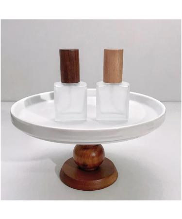 Travel-Friendly Frosted Glass Spray Bottle - Refillable Perfume & Makeup Container (Silver) | Eco-Friendly & Stylish - Buy Online on GoSupps.com