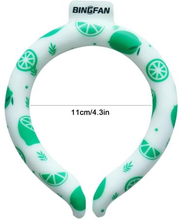 Ice Neck Tube Cold Neck Tube | Pcm18 C Cool Down Heatstroke Prevention Cold Neck Collar Ice Pad for Outdoor Walking Fovolat Mint Green Medium - Buy Online on GoSupps.com