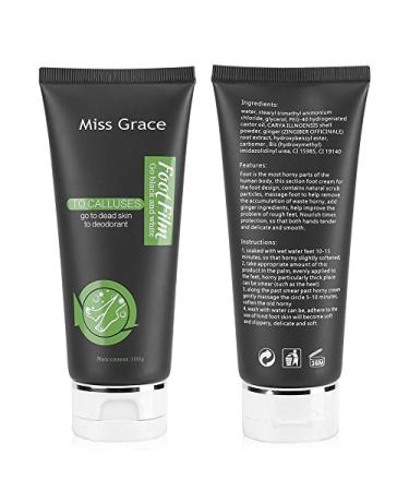 Miss Grace Foot Cream | Callus & Dead Skin Remover | Soothing Cream for Dry & Cracked Feet - International Shipping Available - Buy Online on GoSupps.com