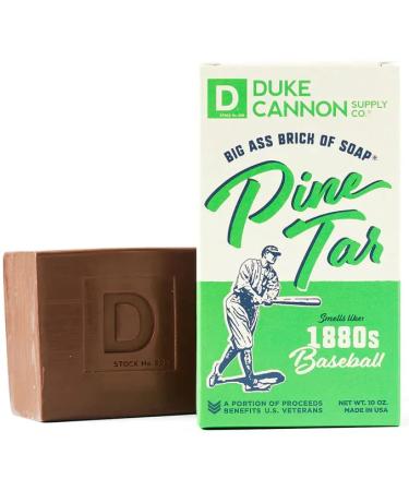 Duke Cannon Supply Co. Big Ass Brick of Soap - Pine Tar (10 oz) | Masculine Scent | All Skin Types - Buy Online on GoSupps.com