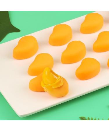 Peeling Fudge 50% Fruit Juice Content Soft Candy White Peach Mango Litchi Grape Flavor Chewing Candy Sweets Desserts Peelable Gummies New Year Candies Casual Snacks gift (Mango flavor 1bag) Mango flavor 1bag - Buy Online on GoSupps.com