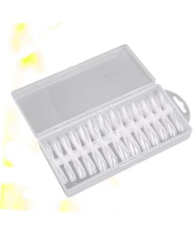 Mikinona 1 Set Transparent Nail False Nails Fake Nails Women Manicures Artificial Fingernails Nail Tips for Women - Buy Online on GoSupps.com