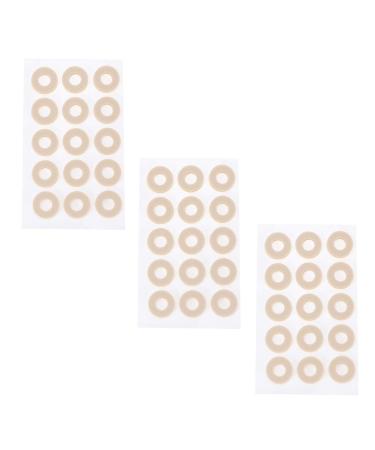 HEALLILY 45Pcs Callus Pads Callus Cushions Toe Pads Corn Cushions Self Adhesive Callus Cushions Round Shaped Cushion Soft Corn Pads Waterproof Toe and Foot Protectors Reduce Foot and Heel Pain