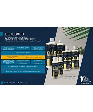 Savior SALVATORE Conditioner Blue Gold 1000 ml - Buy Online on GoSupps.com