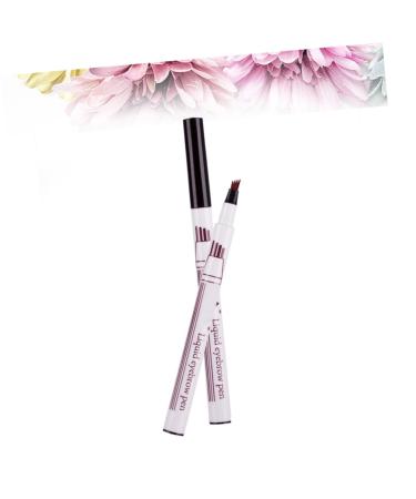 Angoily Brow Pencil Waterproof Eyebrow Pen Eyebrow Makeup Tool Miss Eyebrow Powder No Smudge 1 count (Pack of 1) As Shown