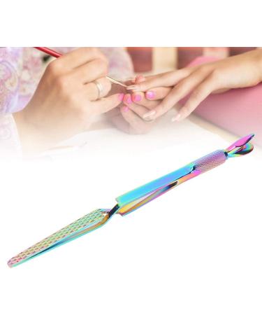 Nail Clips for Professional Stainless Steel Cuticle Pusher Tool with Dual End Design Nail Curve Pinching Tool Multi Function Nail Extension Shaping Tool Nail Tools for New Beginne - Buy Online on GoSupps.com
