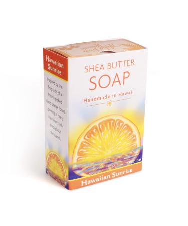 Island Soap & Candle Works Handmade Shea Butter Soap - Hawaiian Sunrise | Luxurious All-Natural International Shipping - Buy Online on GoSupps.com