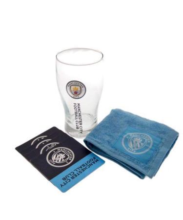 Manchester City Wordmark Mini Bar Set Multi-Colour