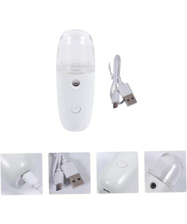 FOMIYES 1 Set Spray Hydrating Apparatus Handheld Travel Humidifiers Face Moisturizing Mister Usb 11.2x4.2cm White - Buy Online on GoSupps.com