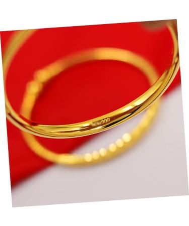 Zerodeko 3 Pcs Eternity Bracelet Open Adjustable Bracelet Friendship Bracelet Fashion Bangle Baby Gifts Golden Stackable Bangle Bangles Bracelets Bracelet Simple Boutique Jewelry Ladies - Buy Online on GoSupps.com