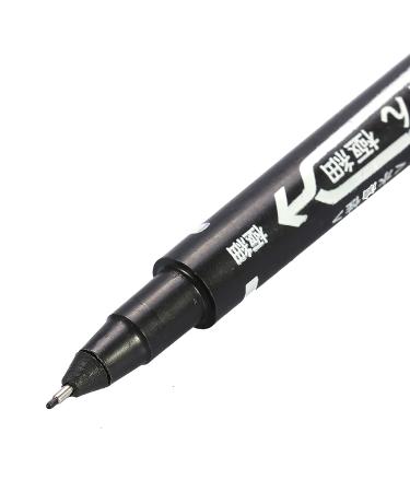 Black Tattoo Marker Pen Set - 10 Body Temporary Skin Markers for Tattooing - Buy Online on GoSupps.com