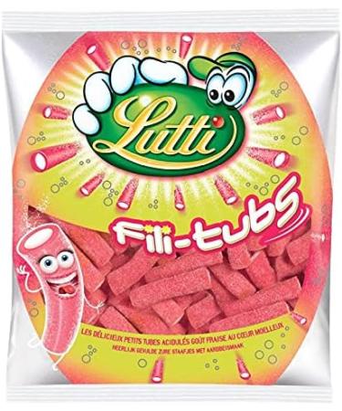 LUTTI Fili Tubs Strawberry 200 g Pack of 4 - Buy Online on GoSupps.com