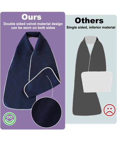 Swirlcolor Libchen: Reusable Dining Room Scarf & Bibs for Seniors - Stylish Clothing Protector for Men & Women - Buy Online on GoSupps.com