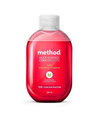 Method All Purpose Cleaner Concentrated Joyful Bing Cherry and Bergamot fragrance 240ml