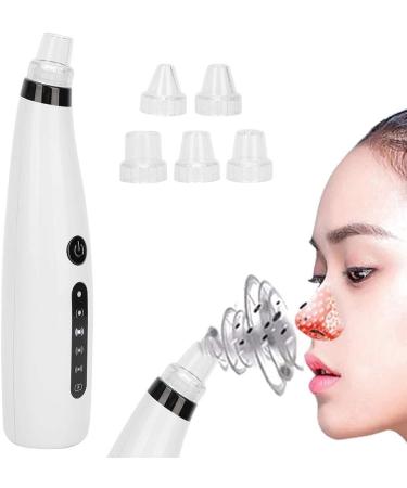 Qukaim Blackhead Removal Instrument Electric Blackhead Removal Suction Instrument Face Pore Acne Cleaner White - Buy Online on GoSupps.com