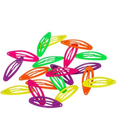 Buy HAARallerliebst Neon Hair Clips (20pcs 3.7cm) in Pink Storage Box | International Shipping Available - Buy Online on GoSupps.com