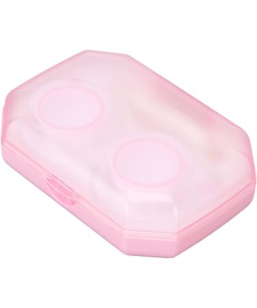 ANGGREK Portable Pink Contact Lens Case Set - Stylish Durable Travel Accessories for Perfect Eye Care - Buy Online on GoSupps.com
