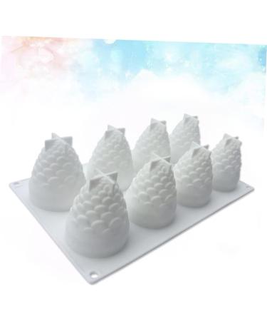 ABOOFAN 8 3D Silicone Mold Soap Molds Fondant Mold Impermeables Candle Molds DIY Mold Jelly Molds Silicone Molds for Soap Cavity Mold Cake Decorating Mousse Mold Cake Mold White Dessert 29.50X17.40X7.50CM White - Buy Online on GoSupps.com