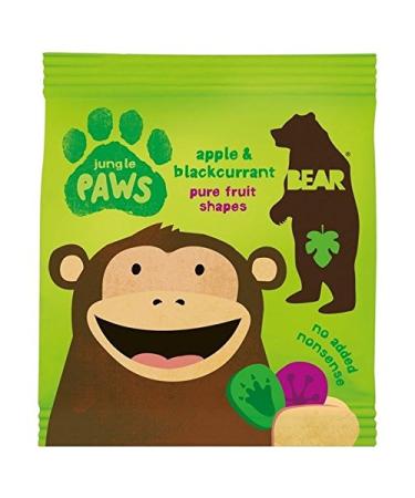 Carrying Fruit Paws Jungle Apples and Black Blackcurrant - 20g - Pack of 2