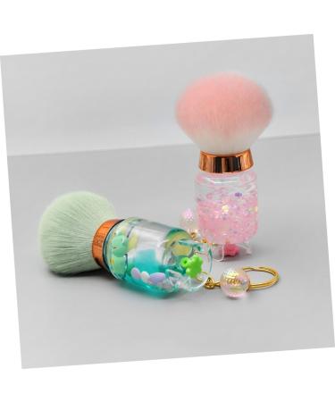 minkissy Make Up Brush Nail Dust Brush Small Makeup Brush Blush Brush for Women Powder Brush for Pressed Powder Women Makeup Brush Makeup Powder Miss Craft Oil Face Highlighter Brush 9.00X3.50X3.50CM Green - Buy Online on GoSupps.com