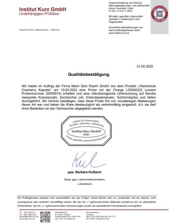 High-Dose Cranberry Capsules 250 mg | 62 mg OPC | Vegan & Additive-Free | Quality from Germany | Supports Bladder & Urinary Health | Strong Antioxidant | Lab Tested - Buy Online on GoSupps.com