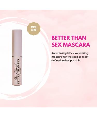 Too Faced Voluptuous Lashes & Plump Lips Duo Mini Set - Better Than Sex Mascara & Lip Injection Extreme Gloss - Buy Online on GoSupps.com