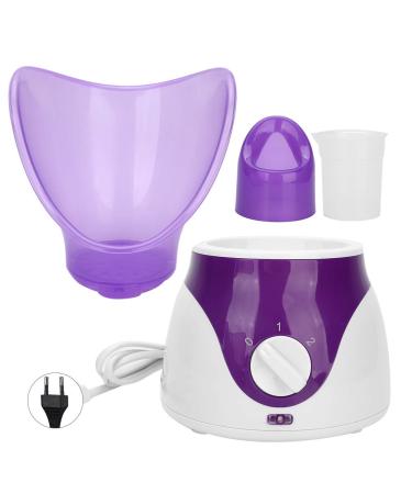 Vapeur Faciale Apaisante pour le Visage Humidificateur de Vapeur Faciale Femmes la Maison pour le Bureau de Soins du Visage (Prise UE)