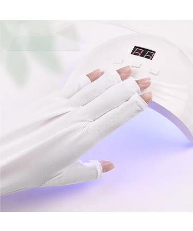 dijiusidy 1 Pair Manicure Protection Glove Hands Sun-proof Protector Non-slip Nail Art Gloves for Professional Long - Buy Online on GoSupps.com