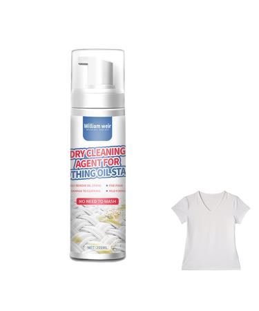 10 Laundry Stain Dry Remover Dry Stain Remover Cleaning Fluid Agent for Laundry at Home Spot Stain Remover for Food Drink Oil Stains Fanelod 10 Pcs 200ml
