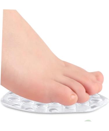 FOMIYES 24 Pairs High Heel Forefoot Pads - Cushioned Non-Skid Gel Toe Pads for Women - Comfort & Support for Kitten Heels - Adhesive Half Size Foot Cushions - Buy Online on GoSupps.com