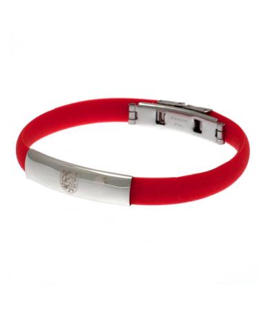 England Football Gifts English FA Crest Stainless Steel/Rubber Bracelet 200 Month Silicone Stainless Steel