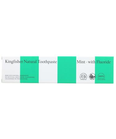 Kingfisher fluoride toothpaste with mint 100ml