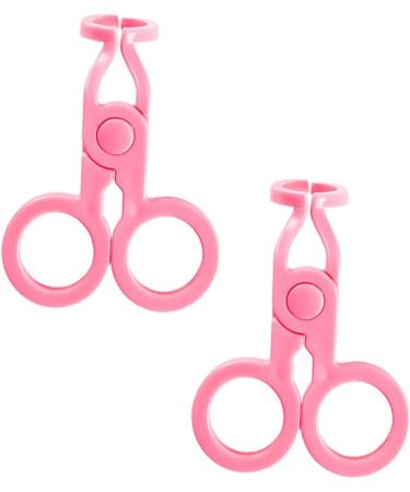 Milageto 2 Pieces Contact Lenses - Eye Care Accessories Pink Eyelid Stretching Tools Perfect Gift for Vision Enhancement - Buy Online on GoSupps.com