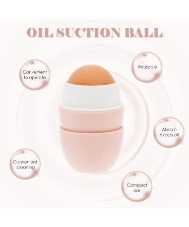 NOLITOY Volcanic Stone Oil-absorbing Ball Skin Care Tools Facial Tools for Skin Care Oil Absorbing Ball Face 5x3cm Pink - Buy Online on GoSupps.com