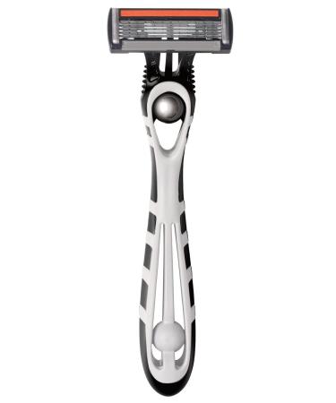 Bic Flex 5 Hybrid Razor - 1 Handle & 3 Cartridges | International Shipping Available - Pack of 3 - Buy Online on GoSupps.com