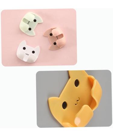 Alipis 12 Pcs Towel Hooks - Cute Yellow Wall Hooks for Razor Holder | 6.5x6cm Design - Perfect for Home Organization - Buy Online on GoSupps.com