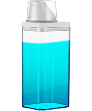Laundry Detergent Dispenser Laundry Detergent Storage Box Powder Dispenser Powder Container for Bead Pet Food Travel Laundry Room Storage Washing (L-2 Pcs) - Buy Online on GoSupps.com