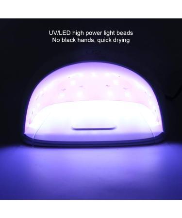 72W Professional Nail Dryer - UV-LED Light for Gel Nail Polish & Manicure | #1 Nail Art Equipment in the UK - Buy Online on GoSupps.com