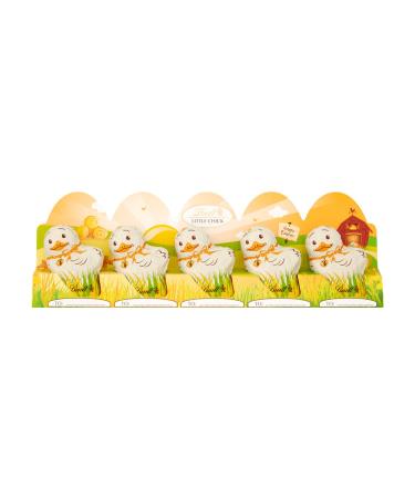 Lindt Pack of 5 Mini Milk Chocolate Chicks for Easter 5 x 10 g – Pack of 3