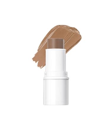 Multifunctional Makeup Stick 3D Highlighter Blush and Rouge Lip Stick Waterproof Highlighter Blush Stick Cream Texture Anti-Sweat Makeup Stick for Cheeks Lips and Eyes Contouring Stick (No. 01)