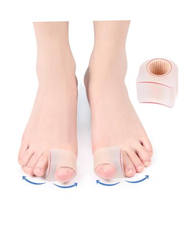 Shop LALAFINA 2 Pairs Toe Splitter Spacers - Comfortable Bunion Cushion & Toe Separators for Men - Reusable Foot Protectors - Buy Online on GoSupps.com