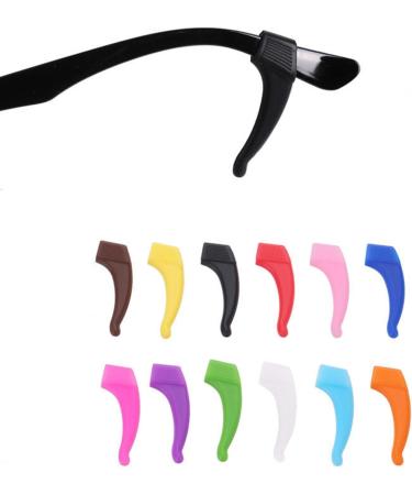 Harilla 2pcs Red Eyeglass Ear Grip Hooks - Secure Eyeglass Temple Holders & Sleeves for Enhanced Comfort | International Shipping - Buy Online on GoSupps.com
