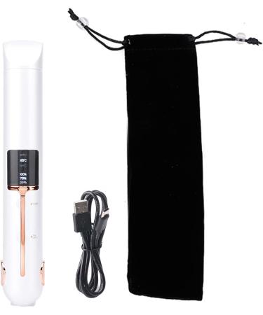 Professional USB Charging Mini Electric Hair Straightener & Curler - Cordless Hair Styling Tool for Effortless Waves & Sleek Hair - Buy Online on GoSupps.com