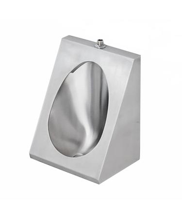 Household 304 Stainless Steel Men's Urinal Wall-Mounted Urinal with Sensor/Pedal Small Commercial Integrated Vertical Drainage Public Toilet Suitable for Use in Homes